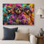 «Hip Hop Bear Graffiti», impression sur toile, impression sur toile encadrée-131636489-131636493