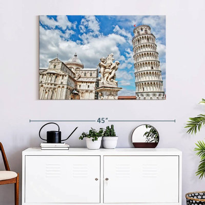 Iconic Leaning Tower Of Pisa