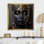 Art africain sur toile, tribus noires et dorées II