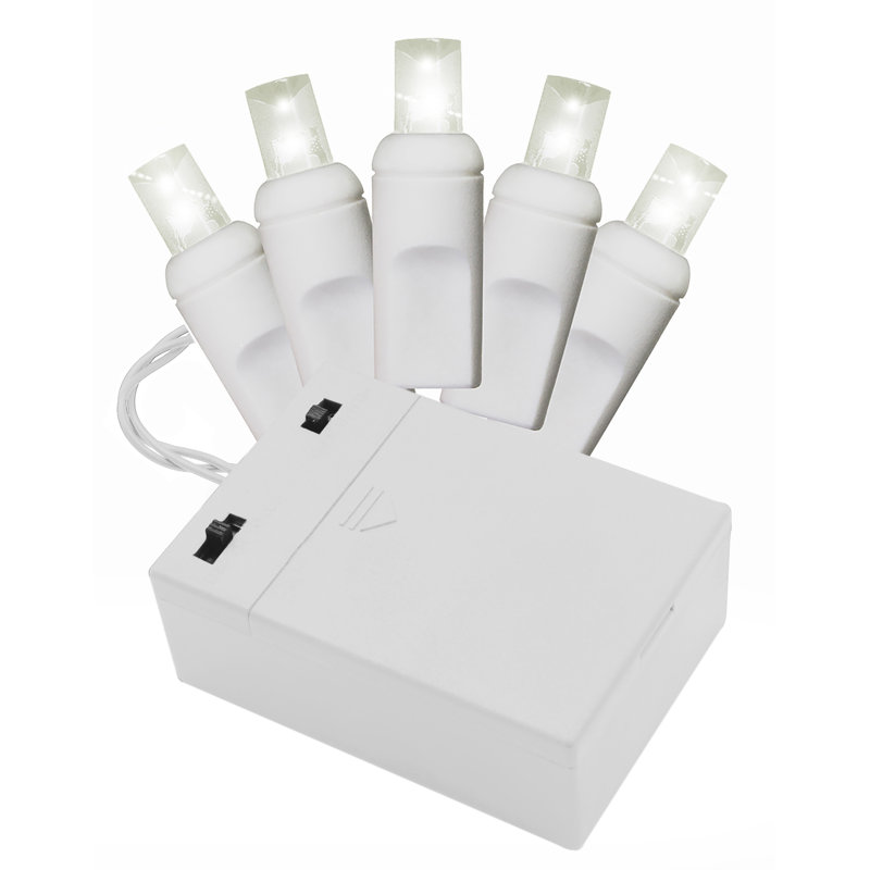 Guirlande lumineuse 200 po, Blanc, Blanc chaud