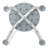 Bath Stool, Gray
