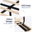 Structure de lit plateforme avec tête de lit tapissier en tissu et support en lattes de bois-705834753-705834759