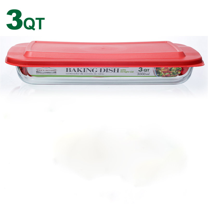 3 Quart Rectangular Glass Baking Dish
