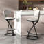 Chaise d'appoint noire (dossier de 6)-66590466-66590469-66590471