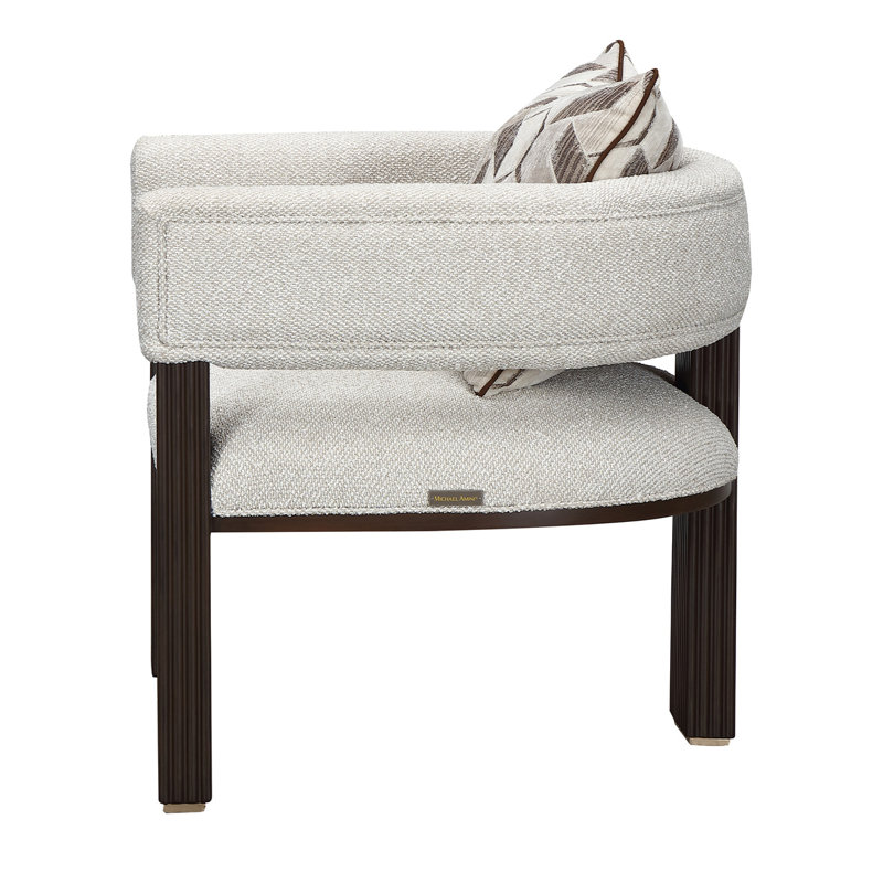 West Kensington Accent Chair, Espresso Wood