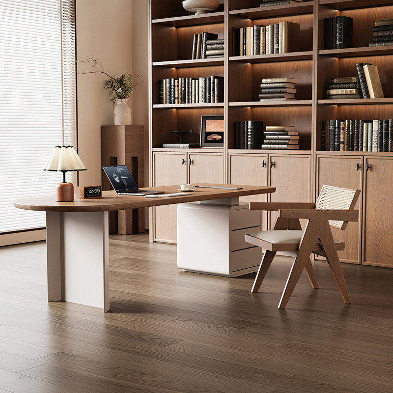 Bureau de direction 55,12 po Luxury, 29.53" H x 55.12" W x 27.56" D 
