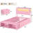 Twin Bed Frame With 6 Storage Drawers & 2-tier Led Headboard – Kids Boy Bed With Power Outlets & Rgb Lights, 2 Footboard Cubbies– Space-saving-1212876252-1214948276