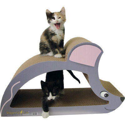 Grattoir en carton Khoury Mouse and Hedgehog