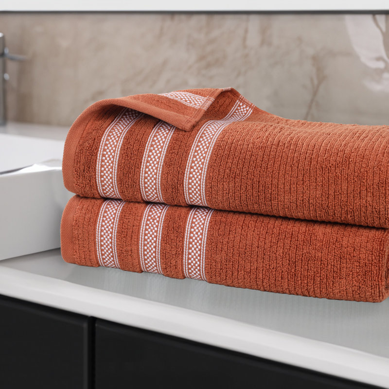 Ensemble de draps de bain Zero Twist, Rouille