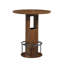 Ensemble de table de bar et tabourets 3 pièces avec rangement-355661701-355661699