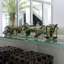 Casa Moderna Faux Succulent in Glass Planter