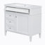 Ensemble de meuble-lavabo simple 36 po avec plateau en résine Dyral-1457181690