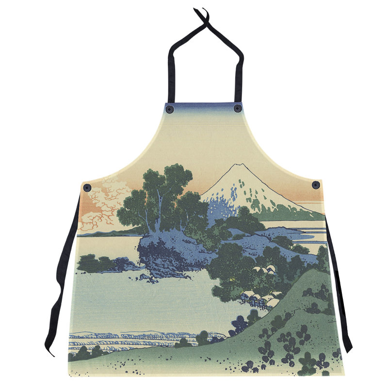 Bib Apron, Green/Blue/Orange