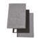 Banc de rangement avec repose-pieds de 19 pouces gris avec couvercle - repose-pieds rembourré avec rangement caché pour salon, chambre à coucher, vestibule, dortoir, petit appartement-1298501792