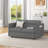 Loveseats Sofa Bed with Pull-out Bed-1770440748