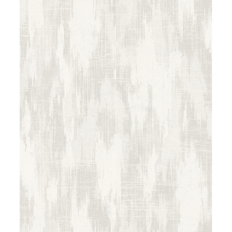 Thompsons 10m x 52.07cm Textured Metallic Finish Paste the Wall Wallpaper Roll, Off White
