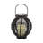 Solar Powered Basket Lantern with LED Candle