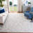 Larnakas Hand Tufted Wool Floral Rug-1990419283