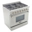 Kucht 36'' W Free Standing Range-43553390-71050214