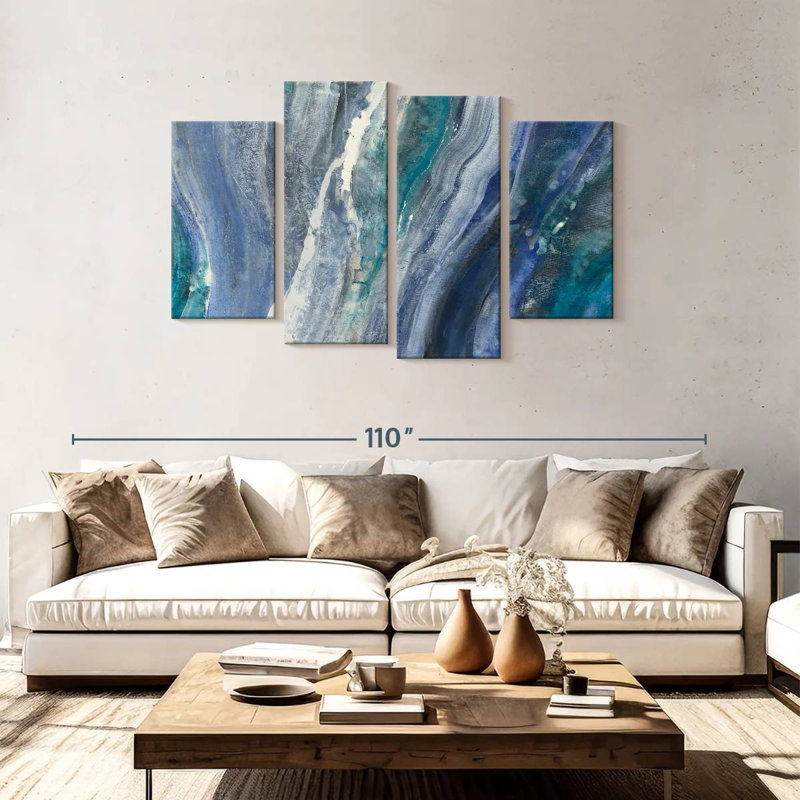 Merging Rivers, 48" H x 75" W