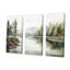 Ensemble de décoration murale scandinave Lake Tranquility - River-107743524-107743527