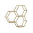 Jeffrey 3 Piece Hexagon Accent Shelf-1295204289