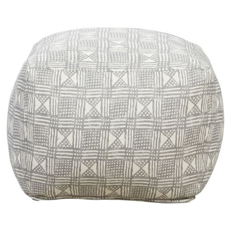 Ressler Square Pouf, Linen (3155 72)