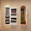 Wall and Door Glass Jewellery Cabinet with Mirror Jewelry Armoire-1725260181