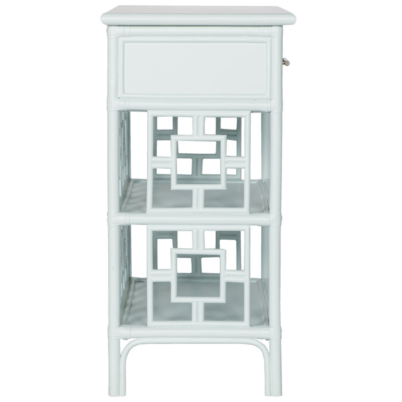Sobe End Table, Light Blue