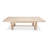Bauhaus Extendable Oak Solid Wood Dining Table