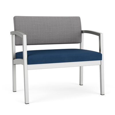 Lenox Steel Waiting Reception Bariatric Chair Metal Frame