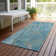 Machine Washable Indoor/Outdoor Bernadette ACN2222 Botanical Rug
