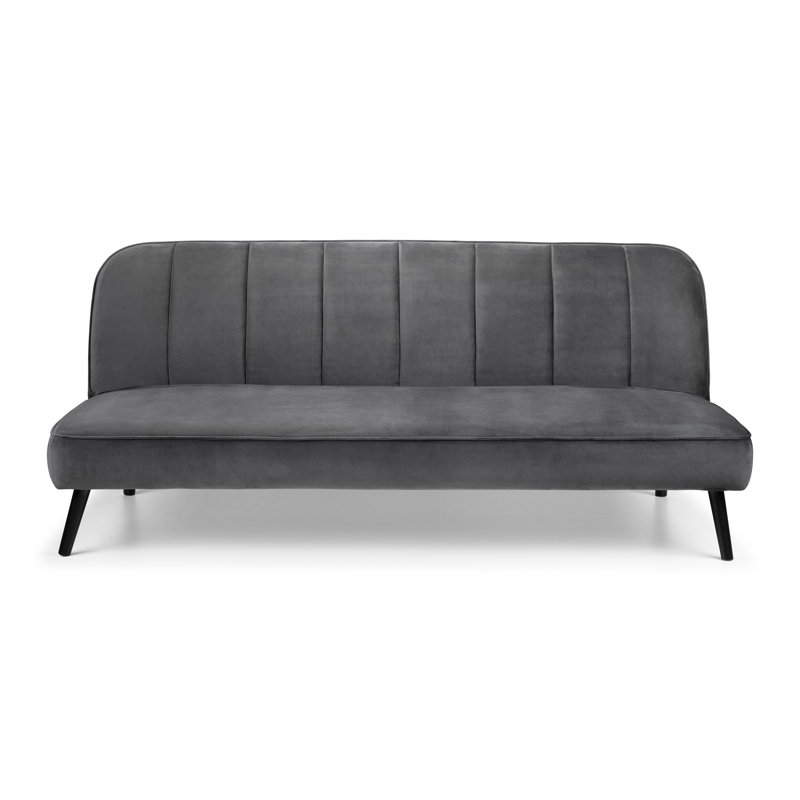 Gallaudet 3 Seater Linen Blend Sleeper, Grey Velvet
