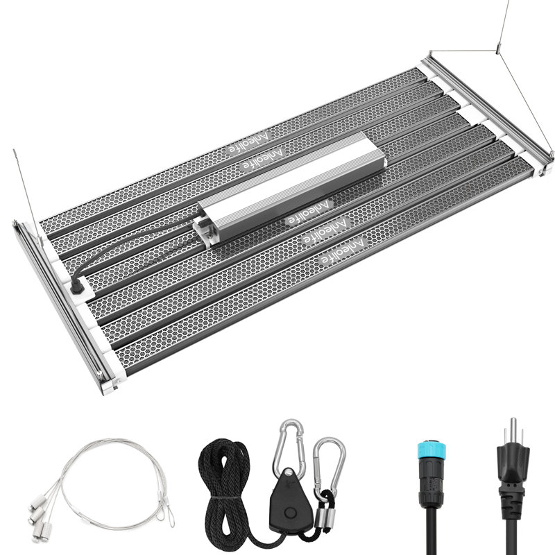Lampe à diodes à spectre complet 1000W Waveflower, gris