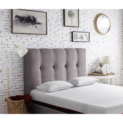 Upholstedred Bed Frame With Headboard