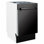 ZLINE 18" Tallac Series 3rd Rack Top Control Dishwasher with Stainless Steel Tub, 51dBa