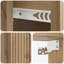 33cm W Manufactured Wood Bedside Table-987598256