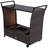 Gurney Slade Powder Coated Steel Bar Cart