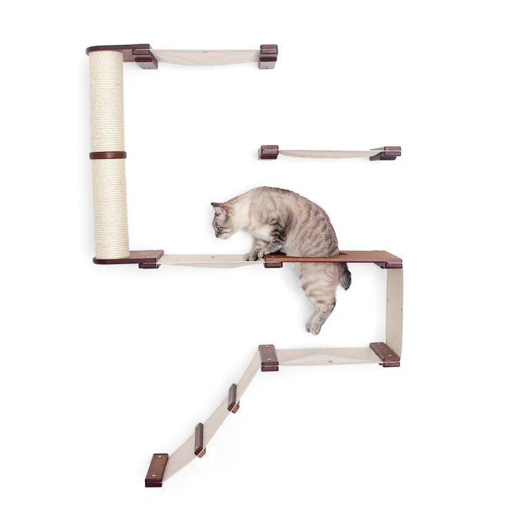 Tucker Murphy Pet™ Damyanti Wall-mounted Cat Tree Shelf 6 - Pieces &  Reviews