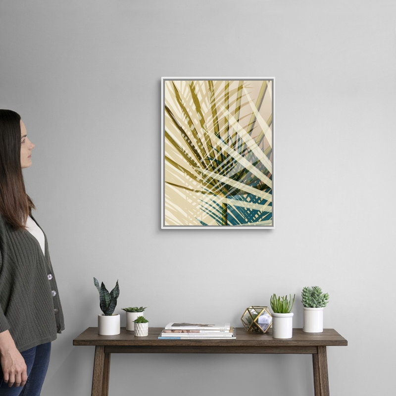 Exposure 8, art mural sur toile, Toile avec cadre blanc, H 26 po x l 20 po