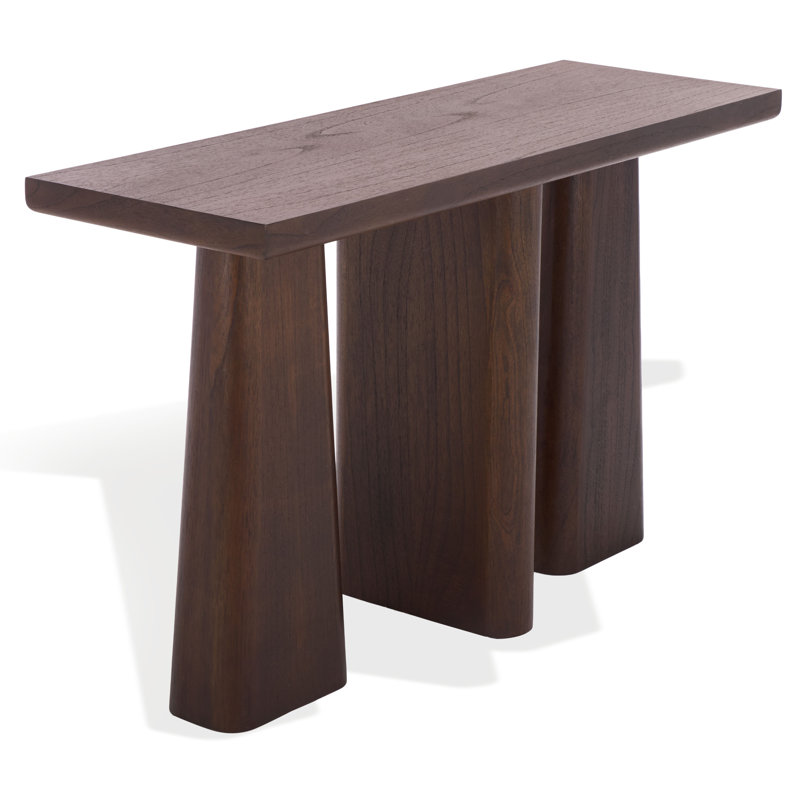 Ryllae Wood Console Table, Walnut