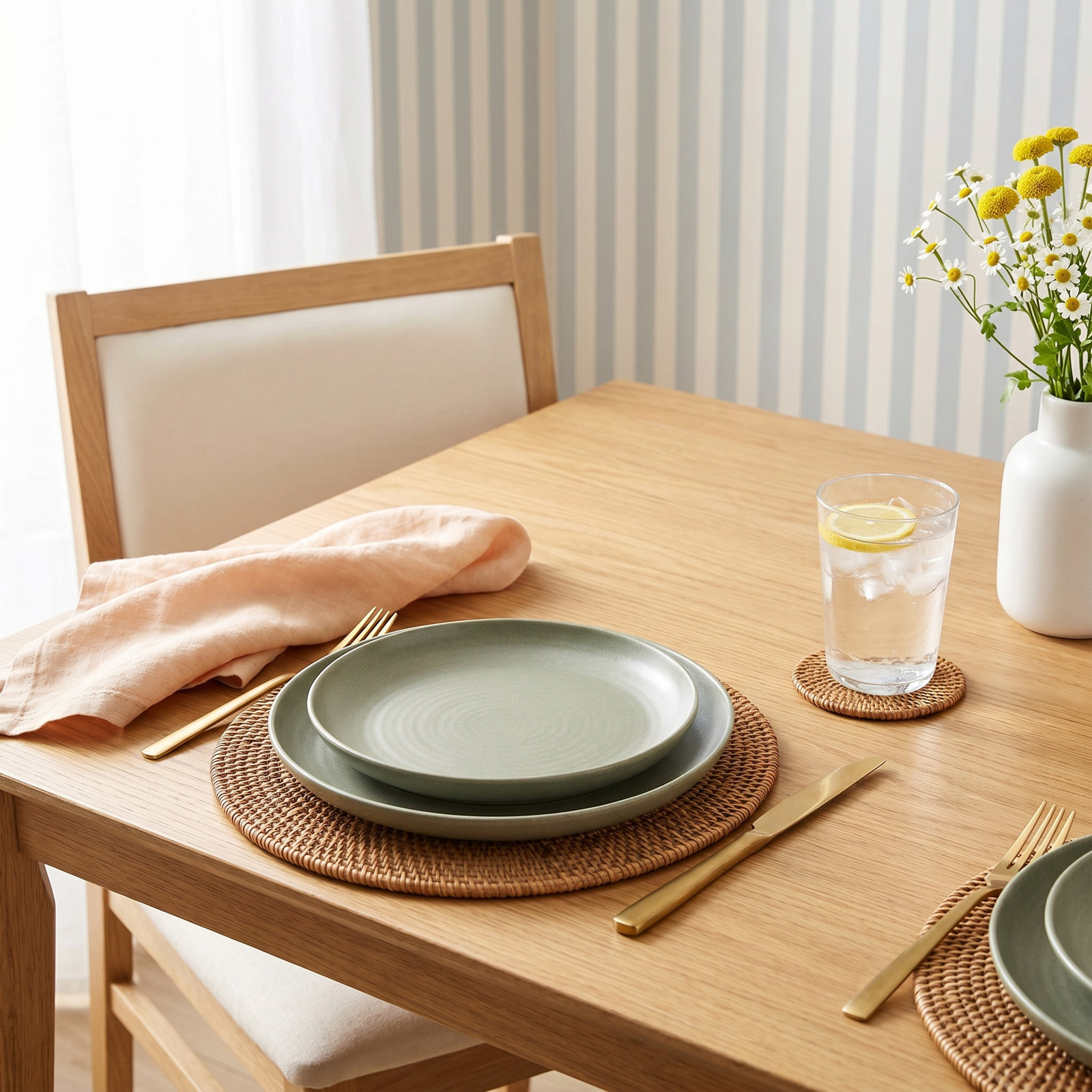 Dinner Plate, Sage