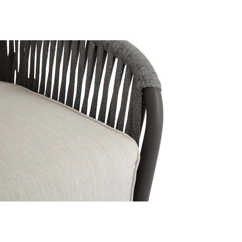 Chaise longue d'extérieur avec coussins Sunbrella Florence