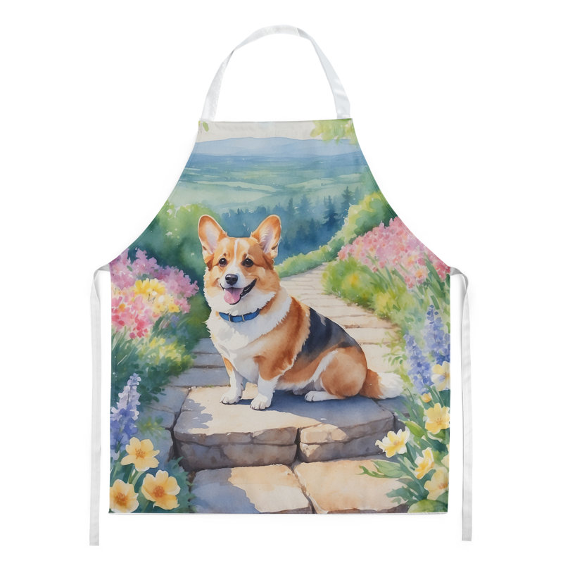 Tablier Corgi Spring Path