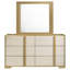 Commode 6 tiroirs avec miroir