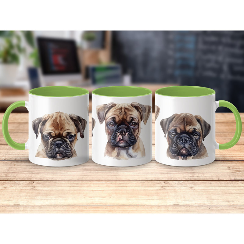 Ceramic Coffee Mug, 1, Light Green