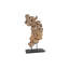 Dimensional Pipal Wood Sculpture