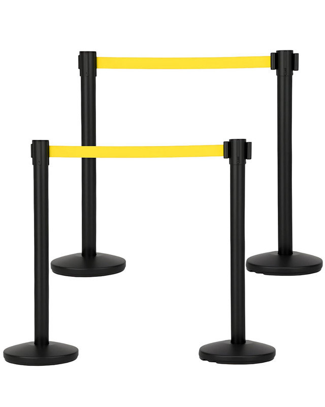 Ensemble de poteaux rétractables 2 pièces - 6,6 pi