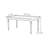 Solid wood oak dining table-108223523