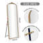 Miroir de plancher arqué antique orné pleine longueur / autoportant, 22 x 65 pouces, or rétro-1097211580-1097211583